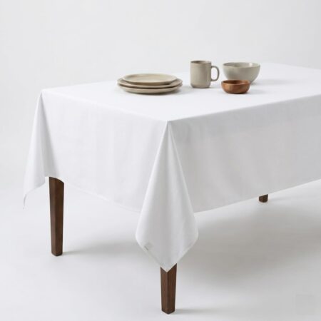 Linen Rectangular Tablecloth for Dining Tables