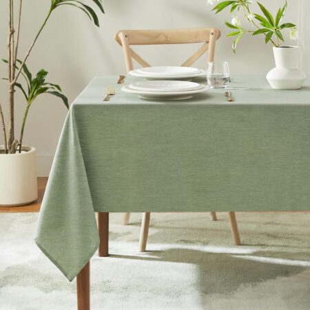 Striped Rectangular Tablecloth for Dining Tables