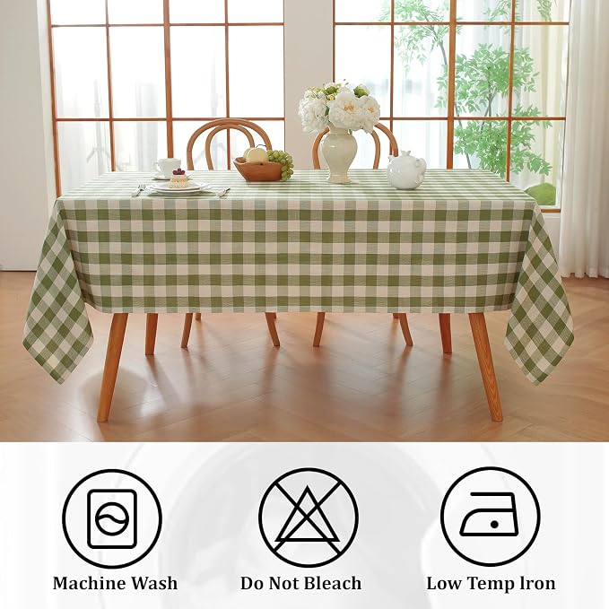 Rectangular Tablecloth for Farmhouse Dining - Image 2