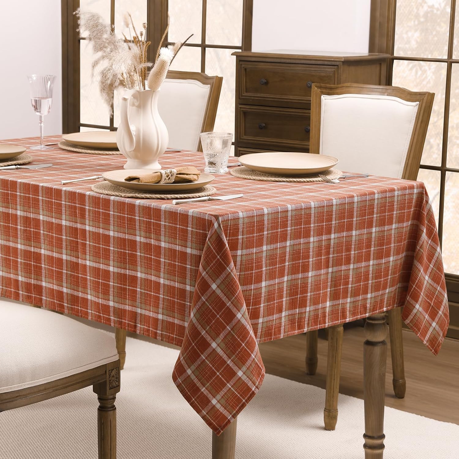 Polyester Rectangular Tablecloth for Everyday Use - Image 2