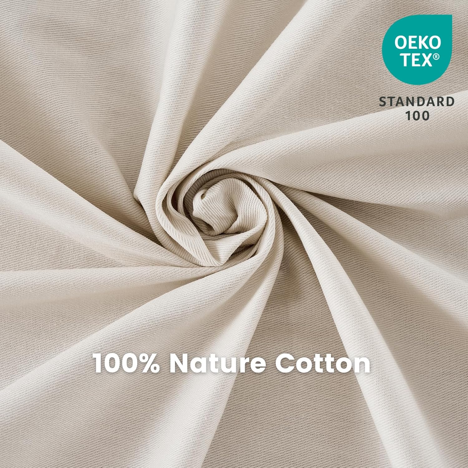 Textured Cotton Ruffled Tablecloth for Round Tables - Image 2