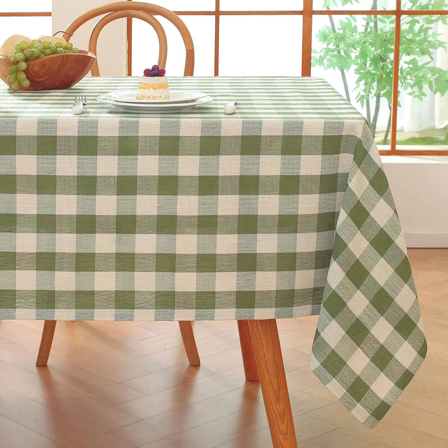 Rectangular Tablecloth for Farmhouse Dining